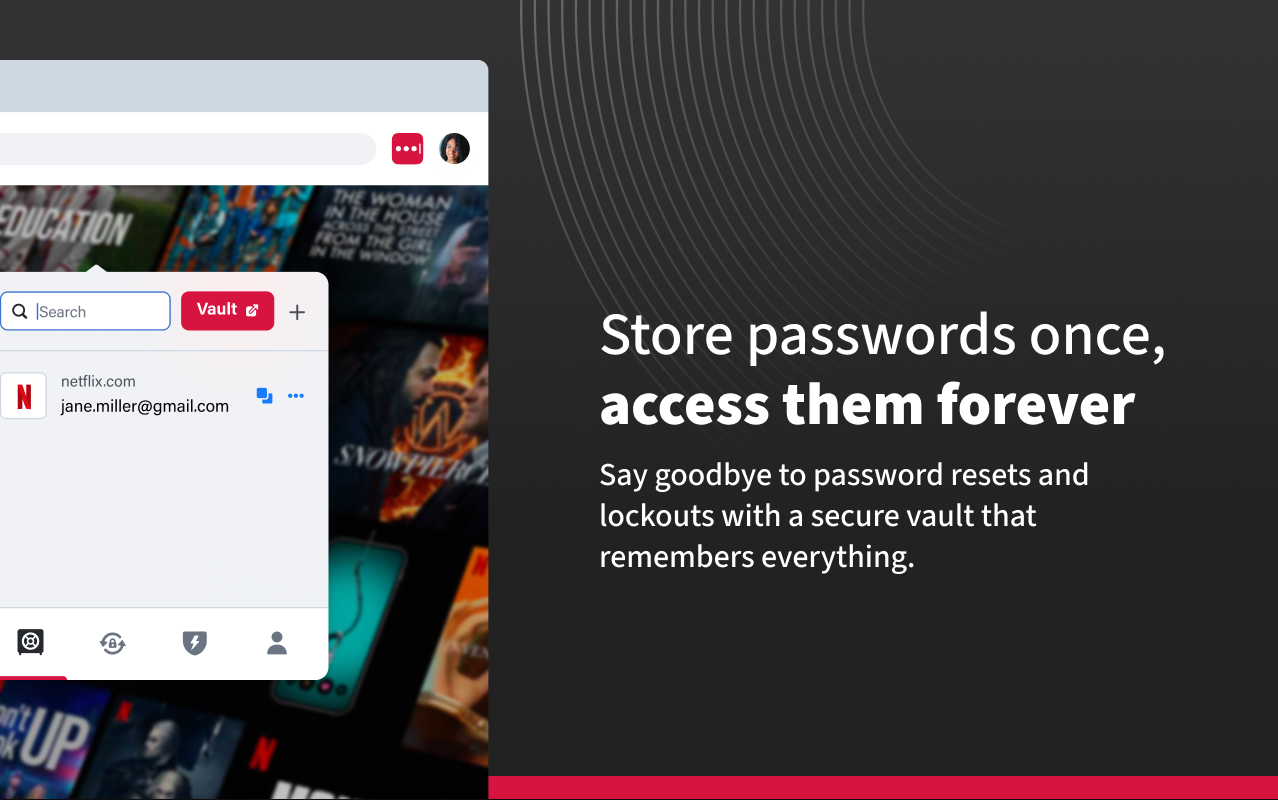 Almacene las contraseñas una vez y acceda a ellas para siempre con LastPass vault